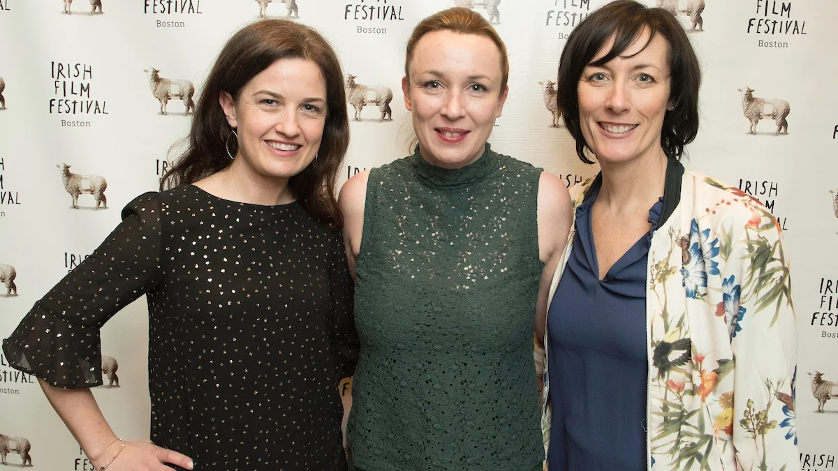 Siobhan Fanning, Roisin Kearney (Producer and Writer, The Family Way ), Dawn Morrissey