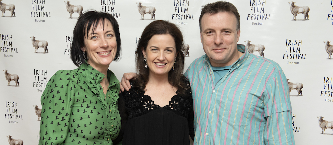  Dawn Morrissey, Siobhan Fanning and Director Liam O Mochain (LOST AND FOUND) 