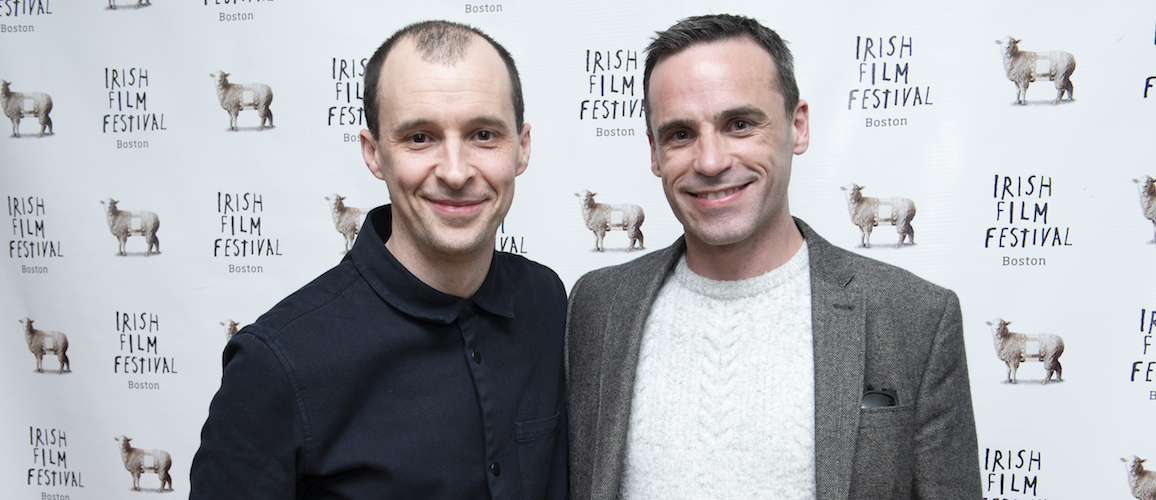  Actors Tom Vaughan Lawlor (MAZE) and Dara Devaney (FLOAT LIKE A BUTTERFLY) 