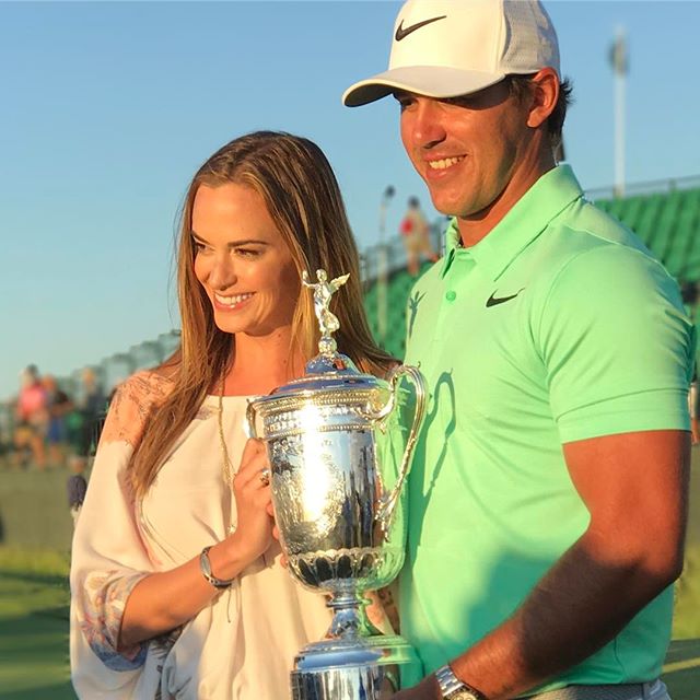 Congrats @bkoepka and @jenamsims ... what a day!!!! #erinhills #usopen #golf #nike #usopen2017