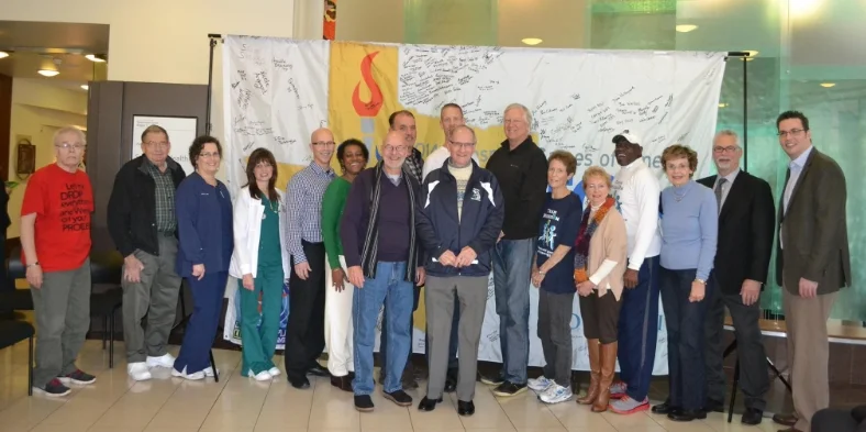 TGA Flag Signing