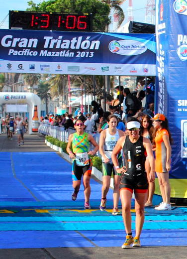 3er lugar en el triatlón de Mazatlán. 2013