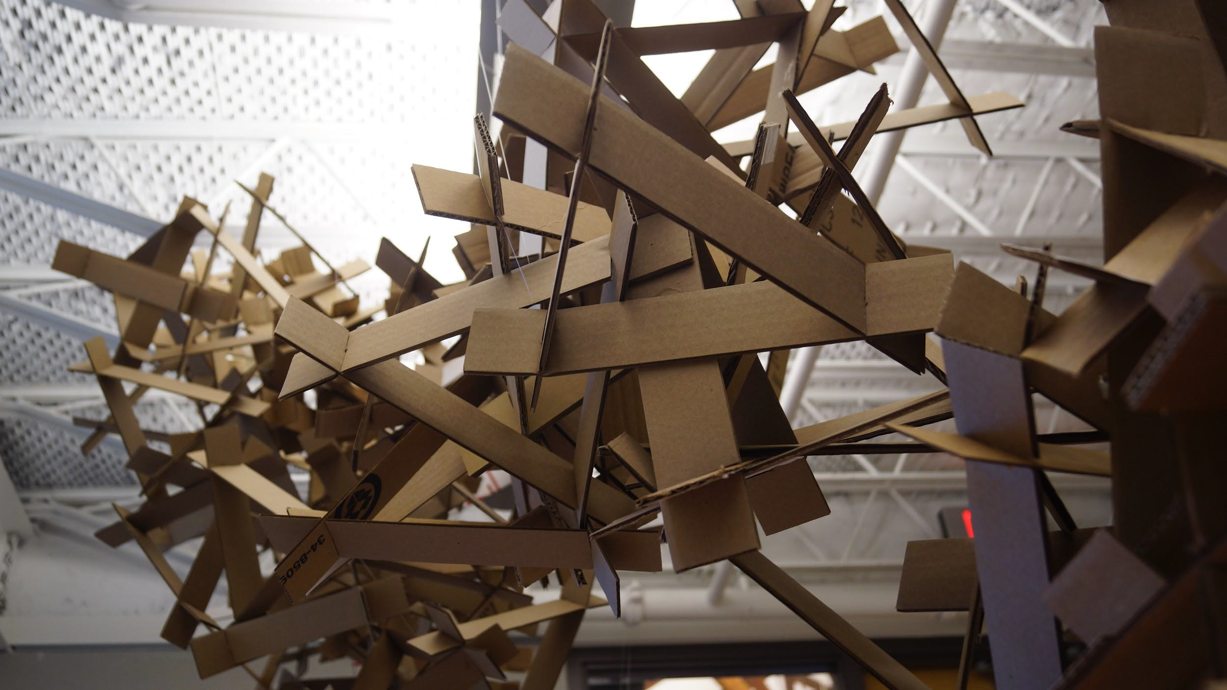  In the picture below, you can see where I went out of my way to pile many modules around the base of my desk to further define my own space and separate it from the rest of the room. 