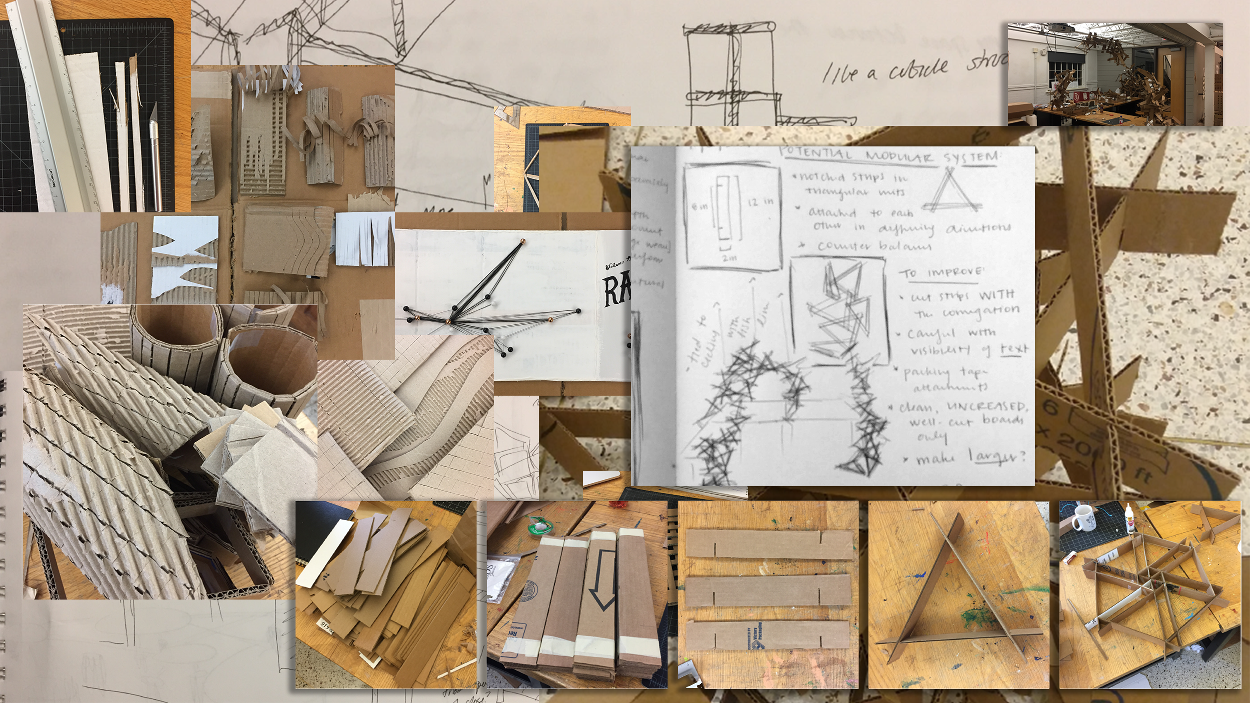  Module 2:  Modular Cardboard Construction  