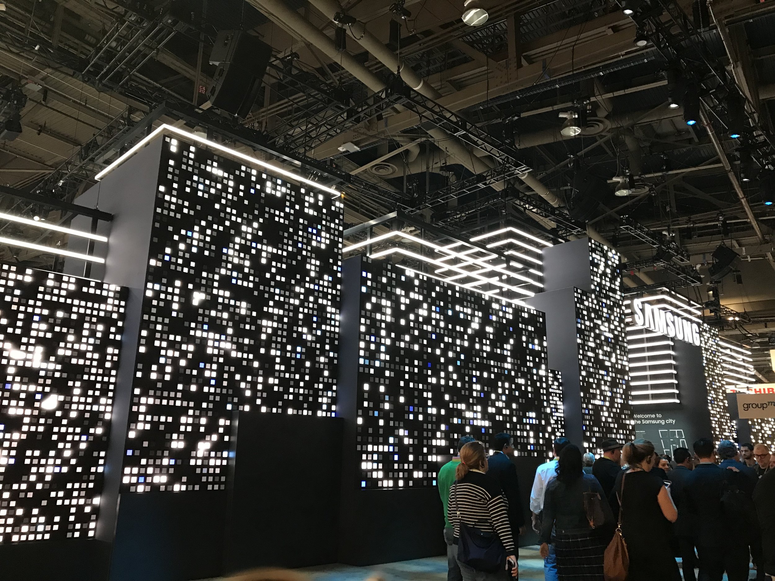 Samsung Display - Largest booth at CES