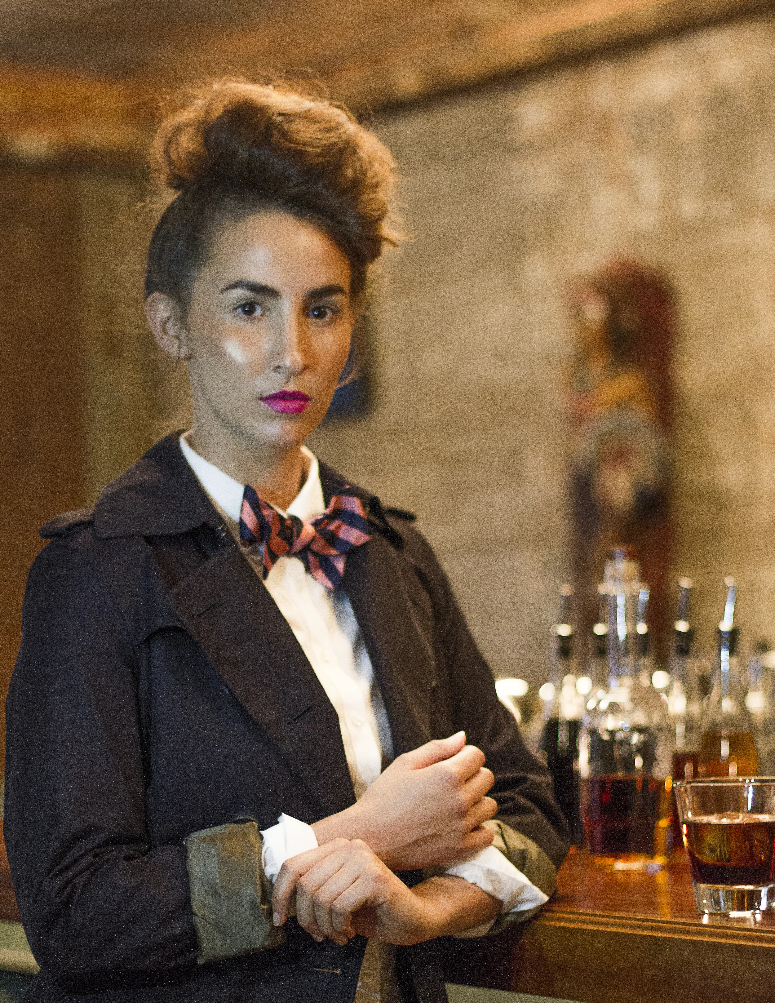 The Lip Bar Fall 2013 Collection: "Power Trip" Makeup: Dre Brown / Photographer: JD Barnes / Model: Briahna Wenke Stylist: Donyale Walton / Hair: Ro Morgan 