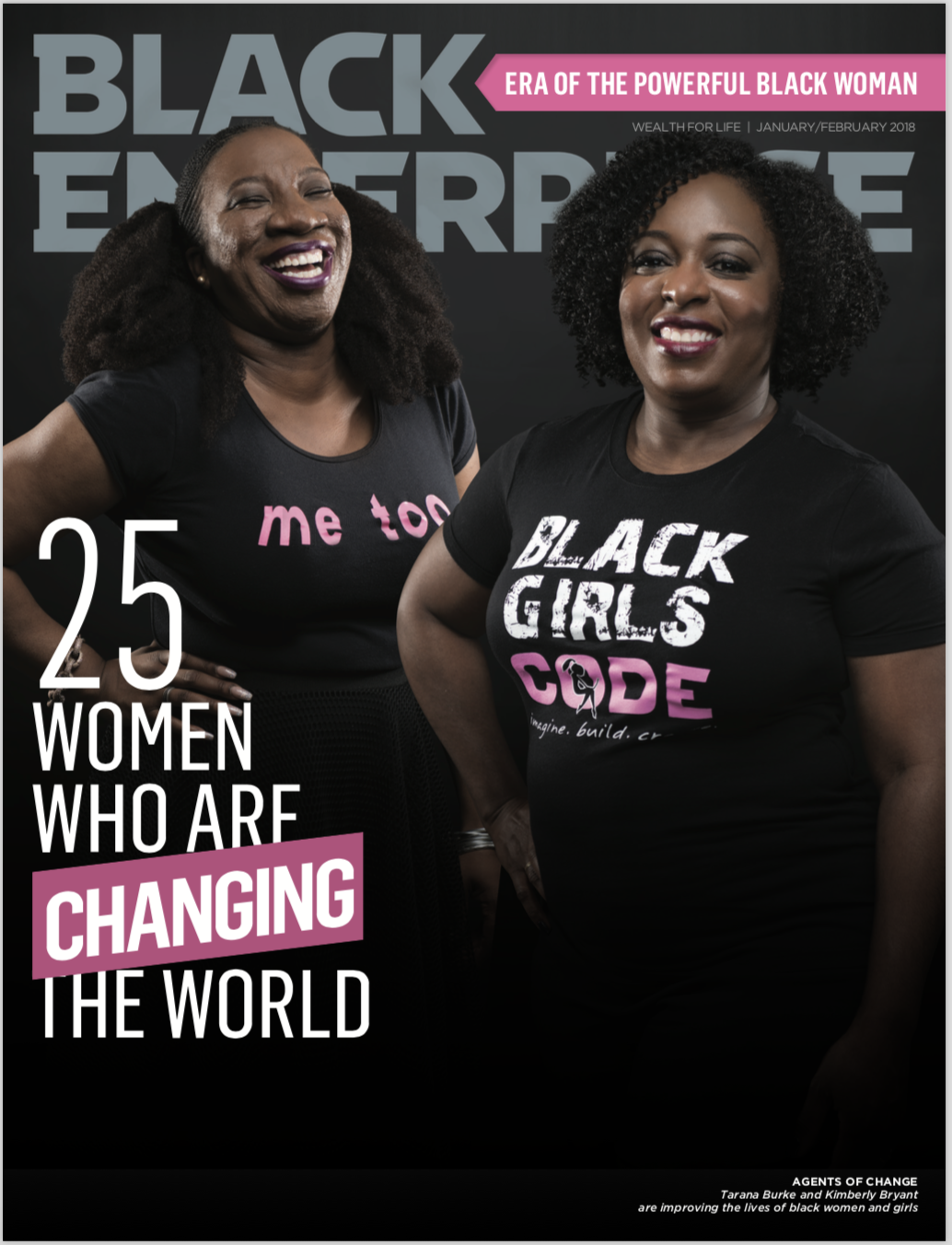 Tarana Burke for BLACK ENTERPRISE Jan./Feb. 2018