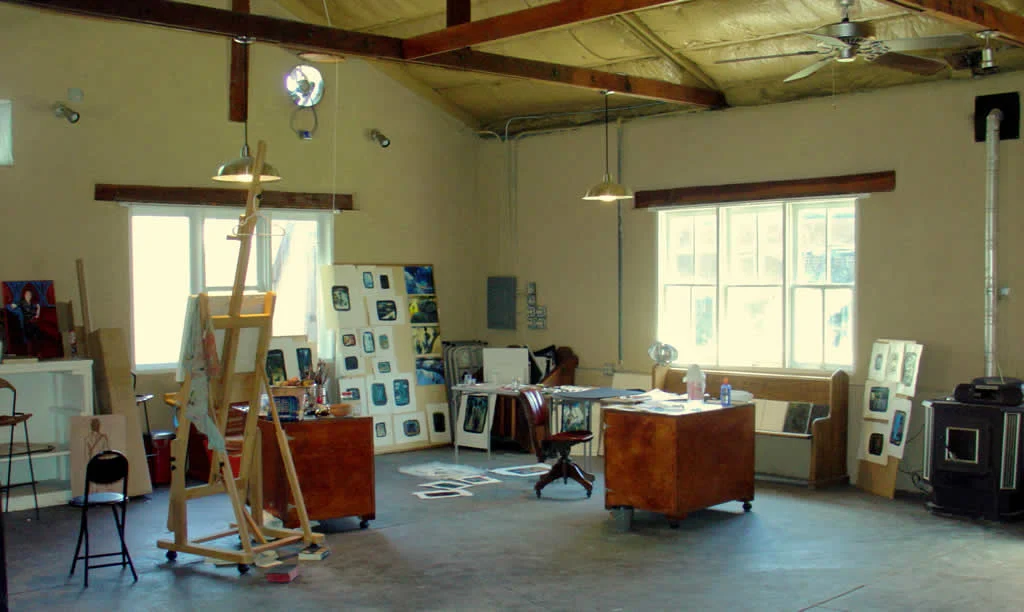 The Mano y Mente Artist-in-Residence studio in 2007.