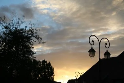 Sky above Deauville