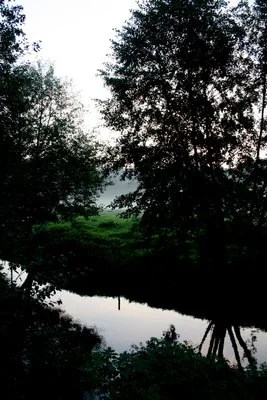The Touques River near Lisieux