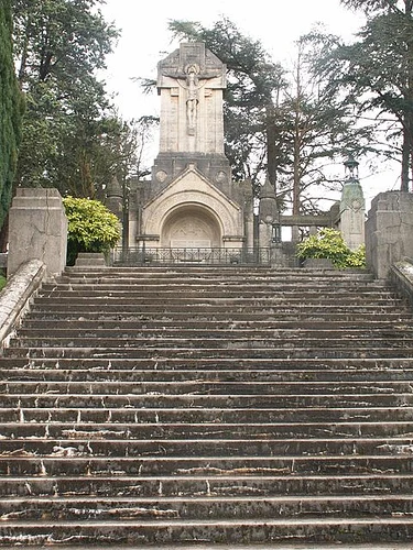The Way of the Cross outside the Basilica