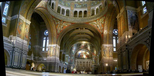 Interior of the Basilica