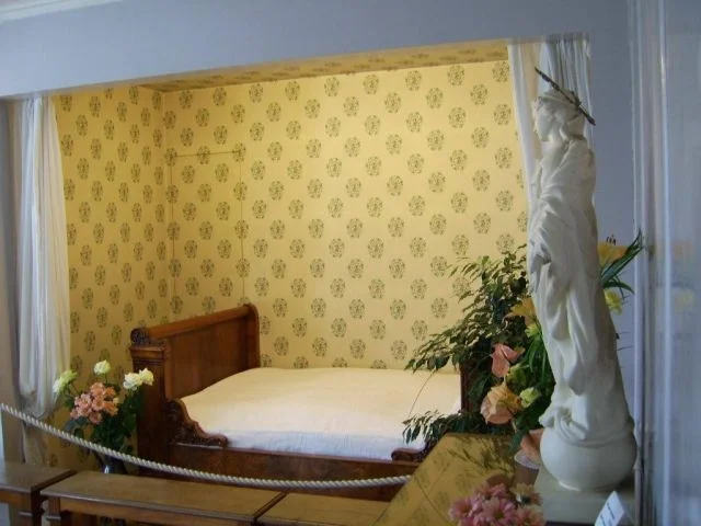 Another view of the room in which Therese was cured by the Virgin Mary