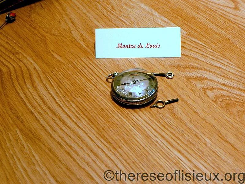The watch of Louis Martin, the watchmaker