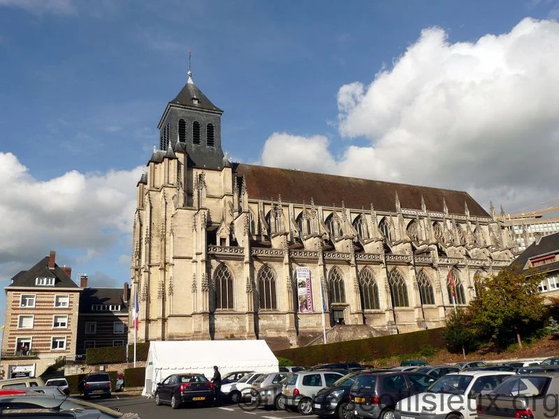 St. Jacques Church, Lisieux, site of the exposition about Louis and Zelie Martin