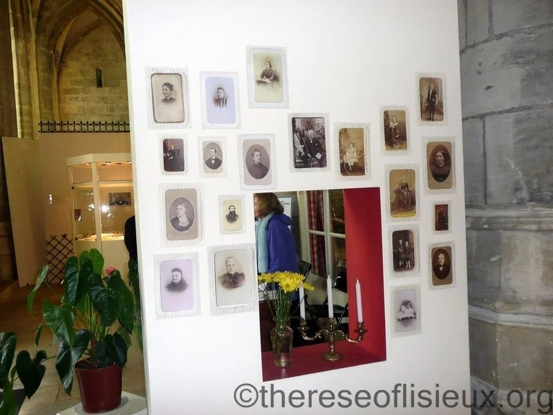 Photographs of St. Therese's family, servants, friends, Lisieux, 2008