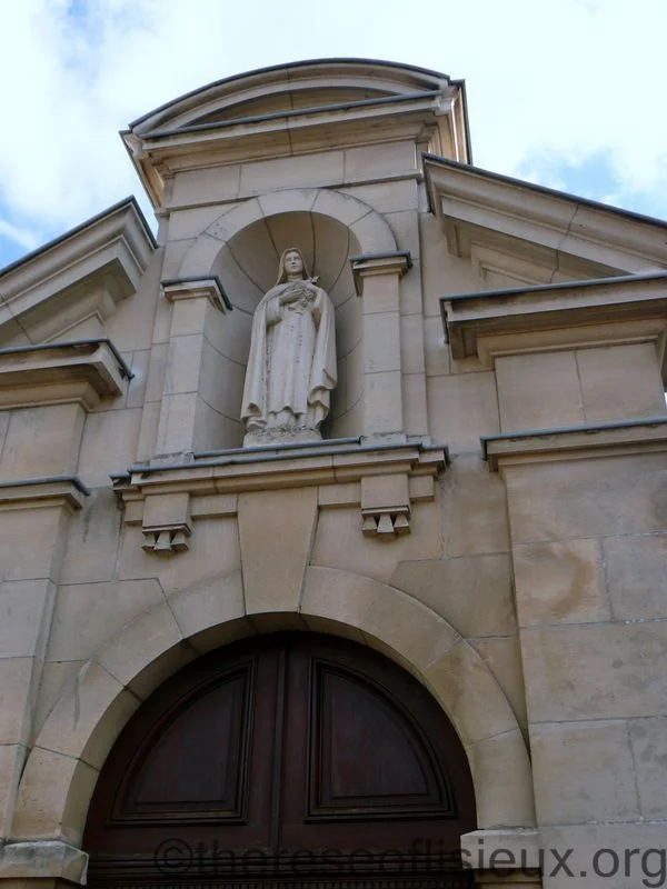 Entrance to Louis Martin's Pavilion on the outskirts of Alencon