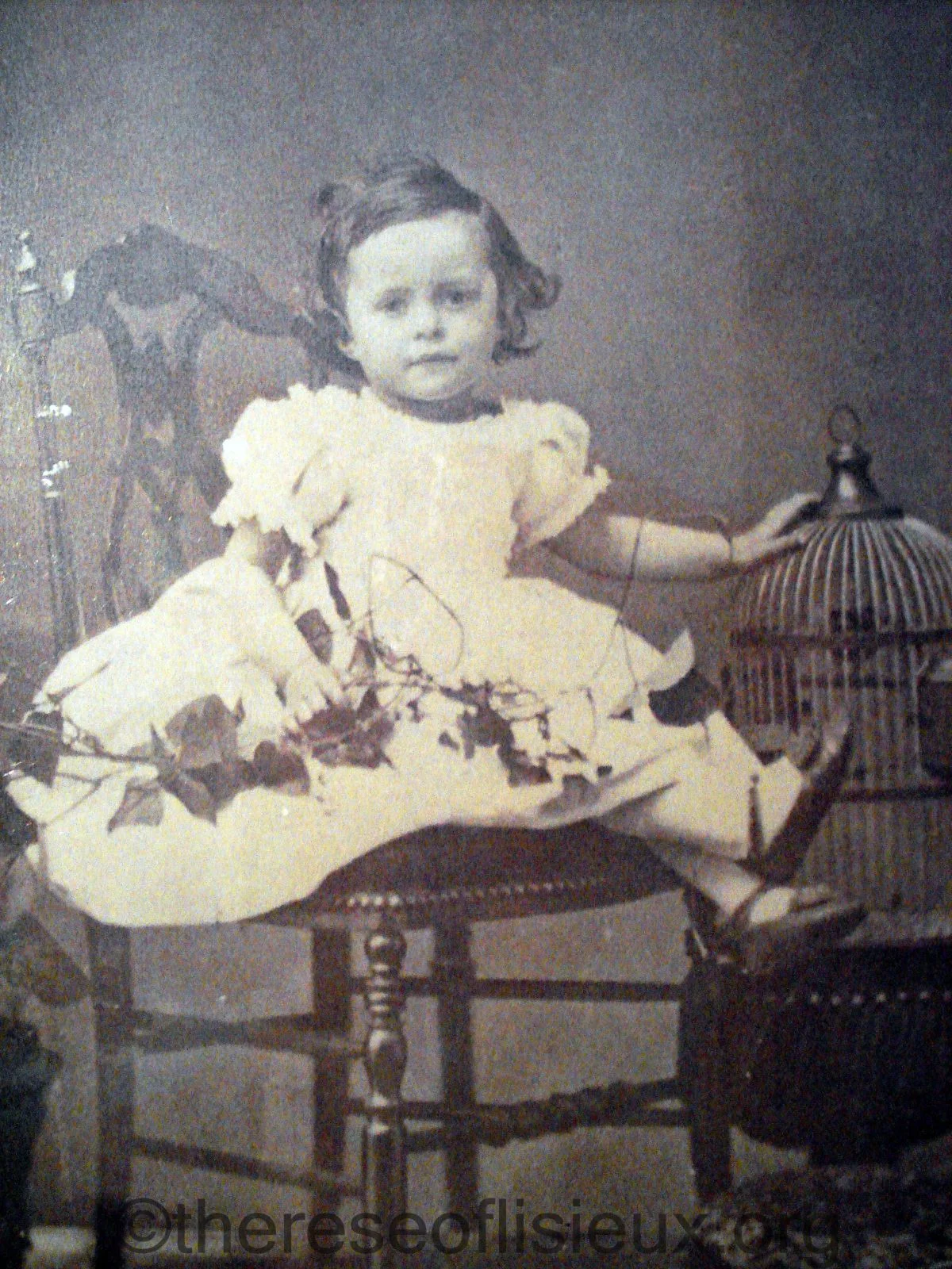 Celine Martin as a child