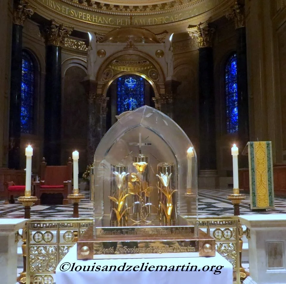 the reliquary of the martin family at the cathedral of saints peter and paul in philadelphia, november 2013 photo credit: BETH O'RIORDAN