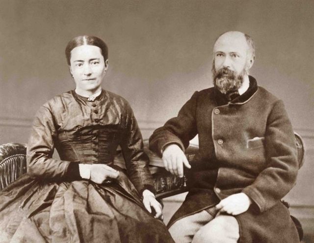 Zelie Martin and Louis Martin. Photo credit: Sanctuaire d'Alencon