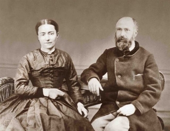 Saints Zelie and Louis Martin. PHOTO COURTESY OF THE SHRINE AT ALENCON.