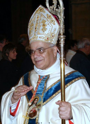 CArdinal Sarava Martins, Basilica of Notre-Dame Alencon, October 18, 2008