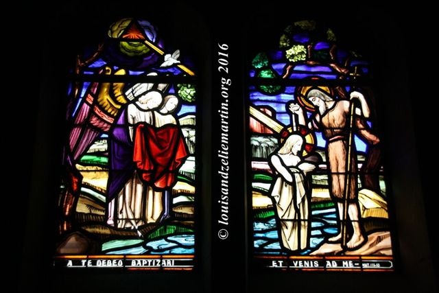 The baptism of the lord. 