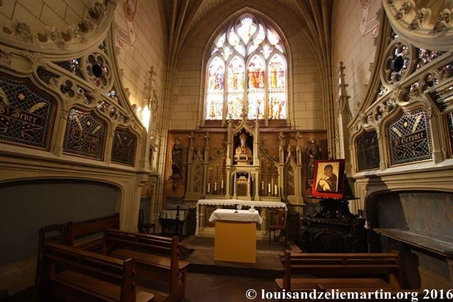 The "chapel of the bodies of the saints" at St. Eulalie's Church in Bordeaux