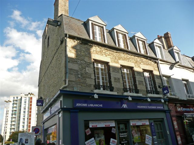 THE ORIGINAL BUILDING ON RUE PONT-NEUF WHERE LOUIS MARTIN MAINTAINED HIS WATCH SHOP. HE LIVED OER THE SHOP WITH HIS PARENTS AND HIS YOUNG NEPHEW. ZELIE JOINED HIM HERE WHEN THEY MARRIED.