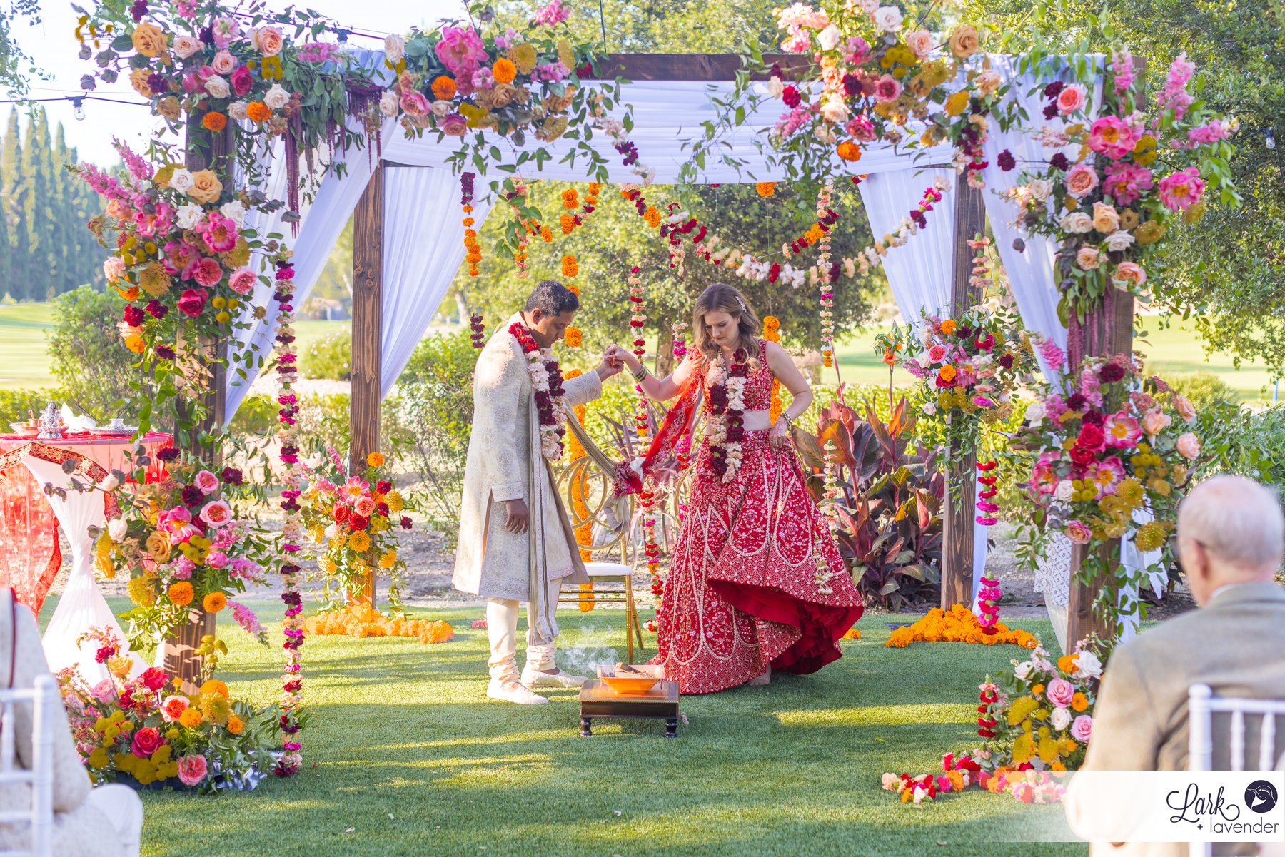 Colorful &amp; Festive Mehndi &amp; South Asian Chevy Chase Country Club Wedding in Glendale, CA
