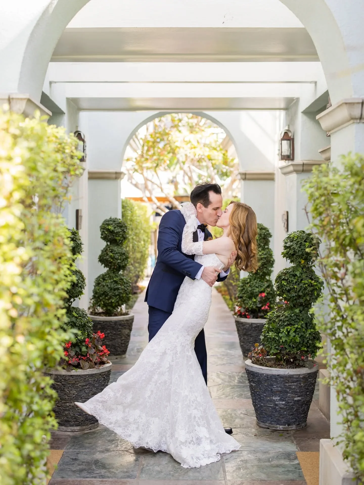 Shannon &amp; Jeffrey's quintessential California wedding at the Fairmont Miramar in Santa Monica, with their very special Dog of Honor, Milo!

@shannon_walch
@fairmontmiramar 
@felixandfingers