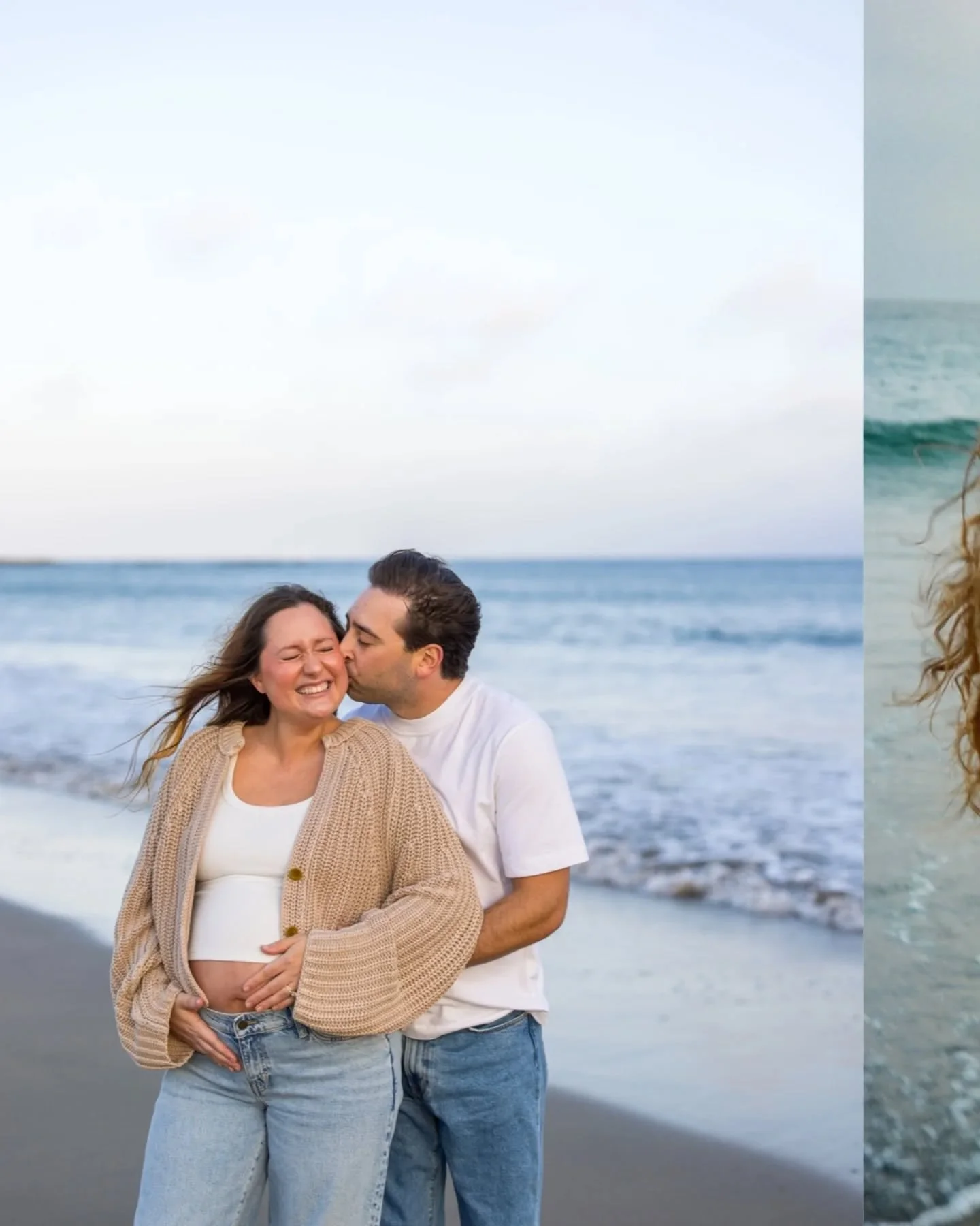 Sarah + Tyler as their family becomes three!

Love mixing in @kodakprofessional Portra 400 for a little more fun, soul, beauty. 

Tyler's only requests were a pink sunset, his backwards baseball cap and lots of kisses. 

@sarahmicky @tylerdibernardo