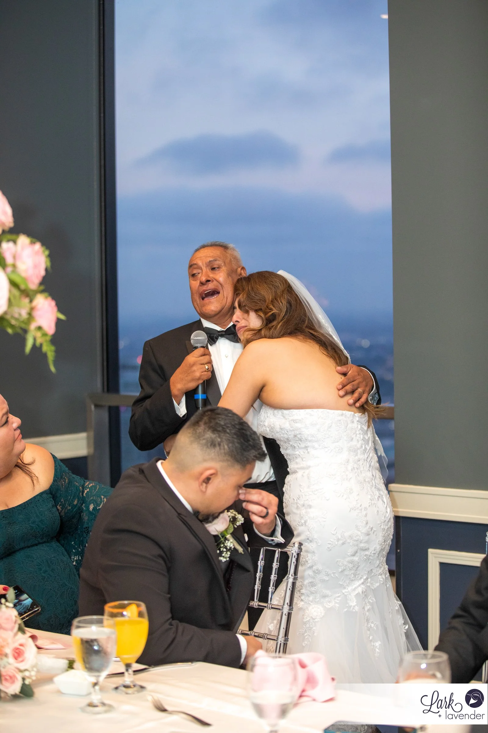 Posh & Intimate City Club DTLA Wedding in Los Angeles, CA