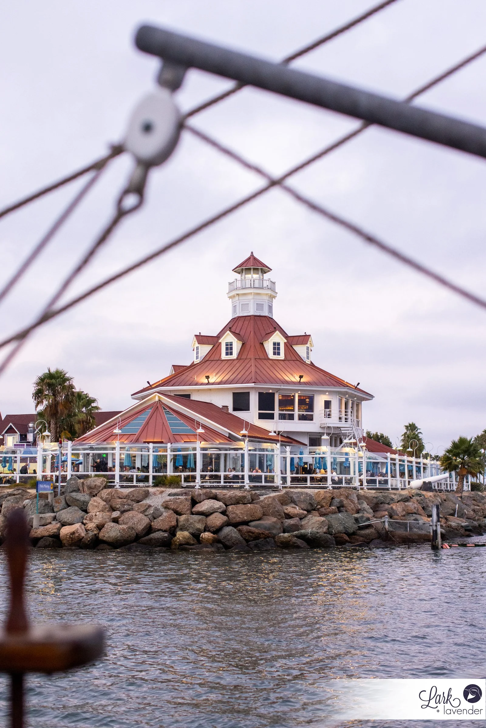 Historic & Sea-Worthy Tall Ship & Parker's Lighthouse Wedding in the Long Beach Harbor, CA