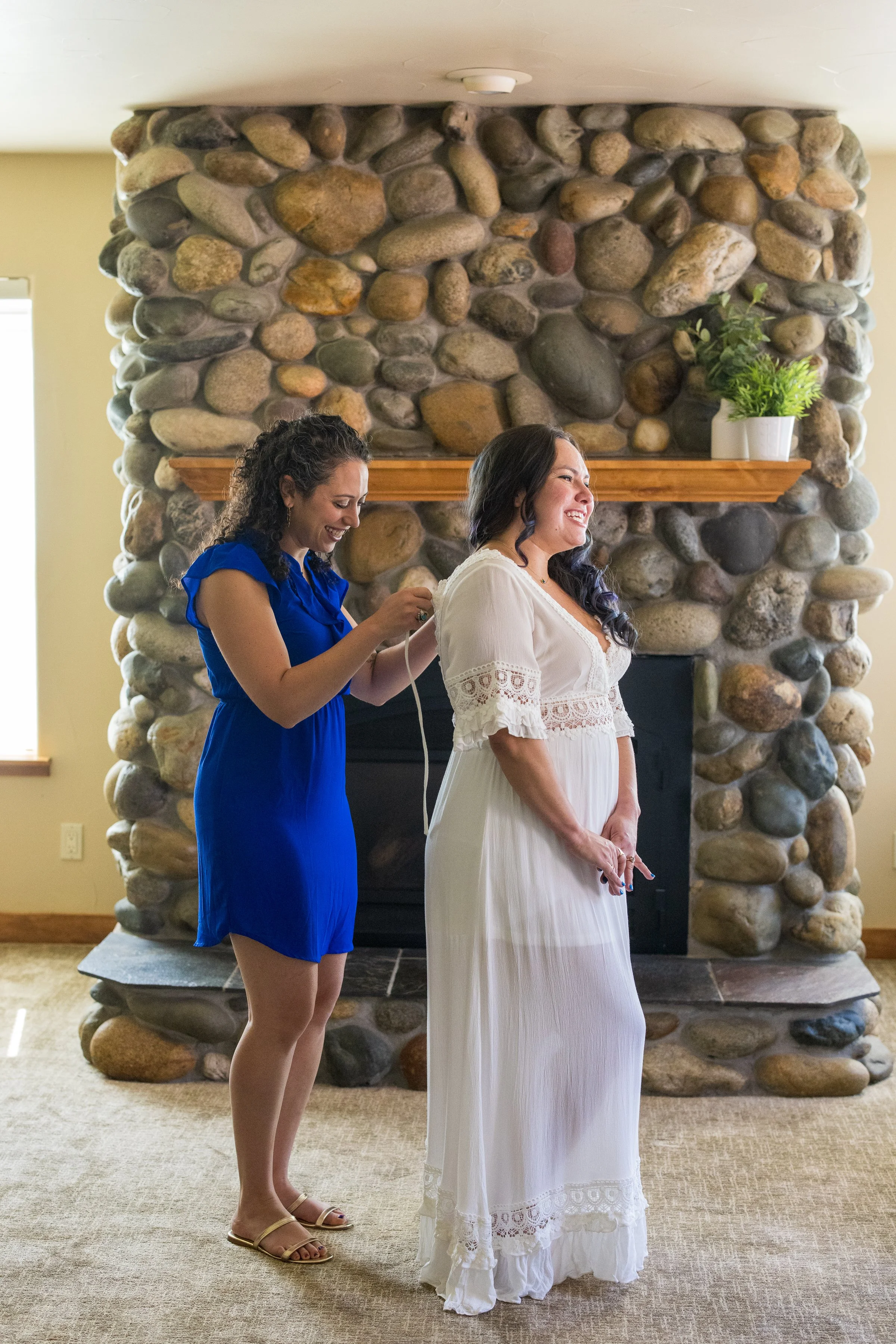 DIY Boho Chic Wedding in Sand Harbor, Lake Tahoe, CA