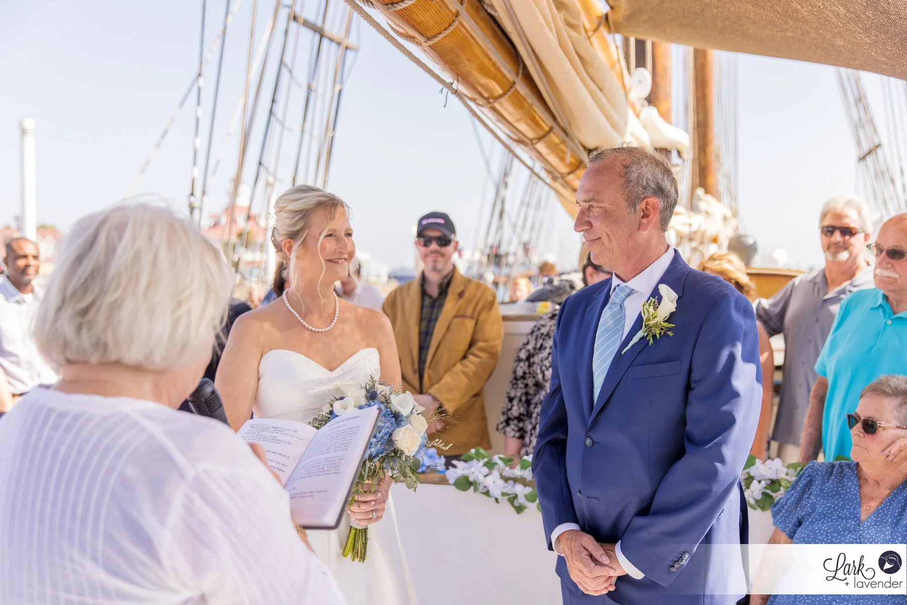 Historic & Sea-Worthy Tall Ship & Parker's Lighthouse Wedding in the Long Beach Harbor, CA