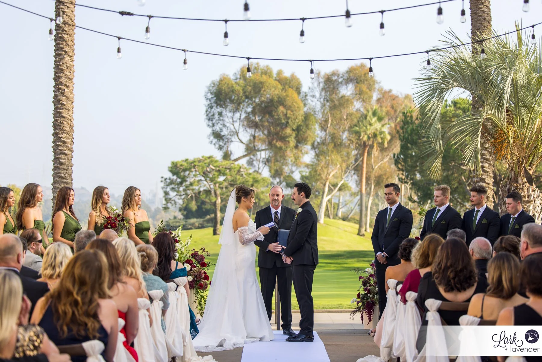 Classic & Cool Talega Golf Club Wedding in San Clemente, CA