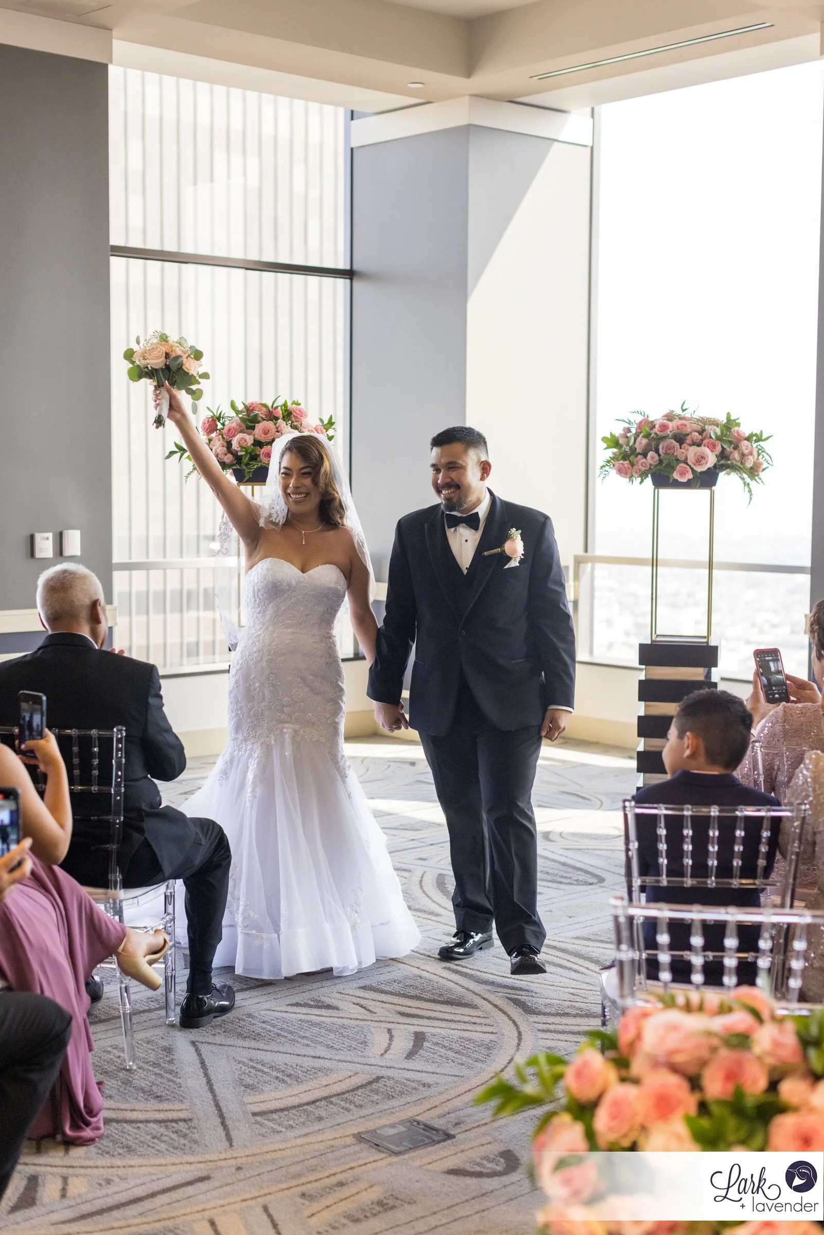 Posh City Club DTLA Wedding in Los Angeles, CA