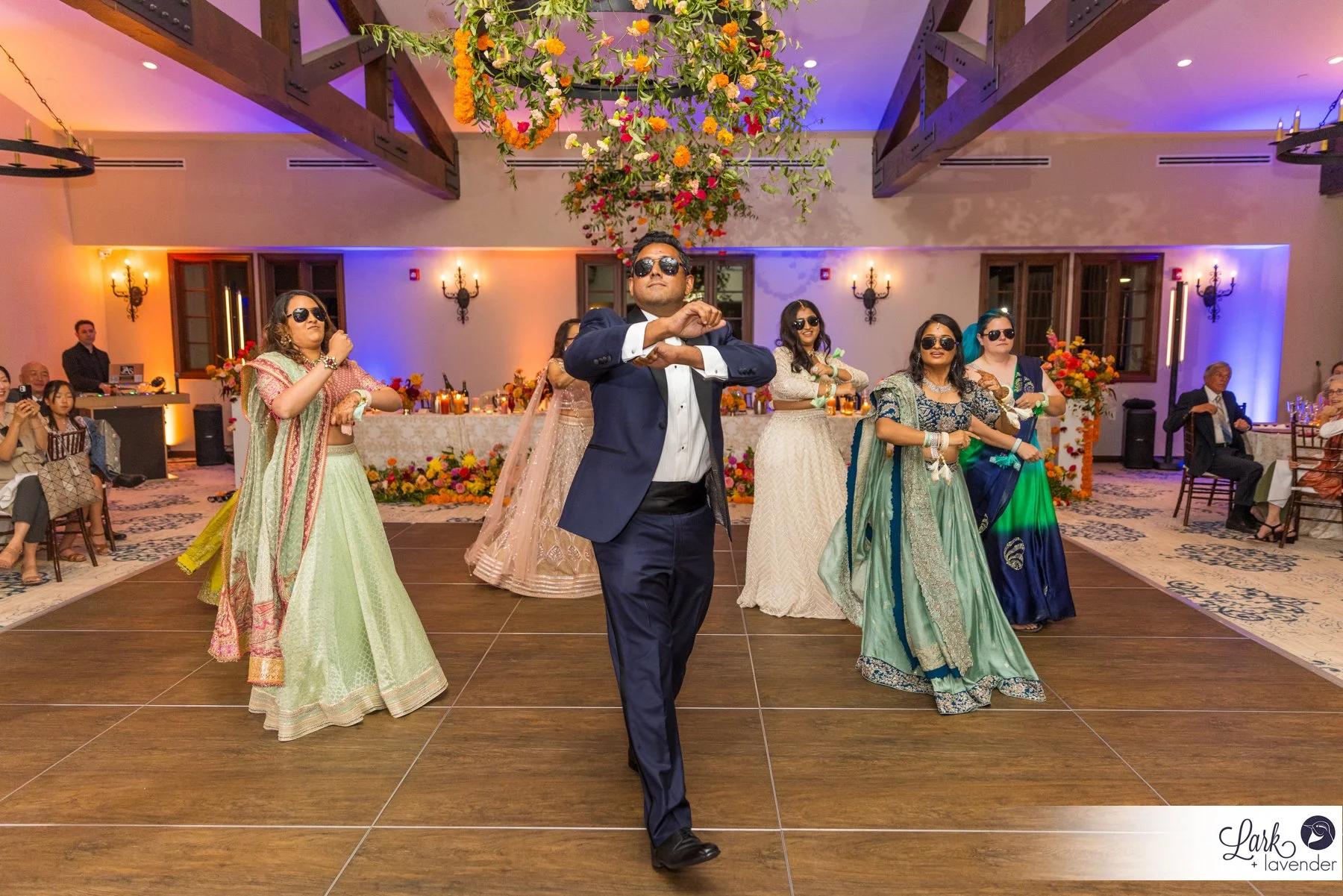Colorful & Festive Mehndi & South Asian Chevy Chase Country Club Wedding in Glendale, CA