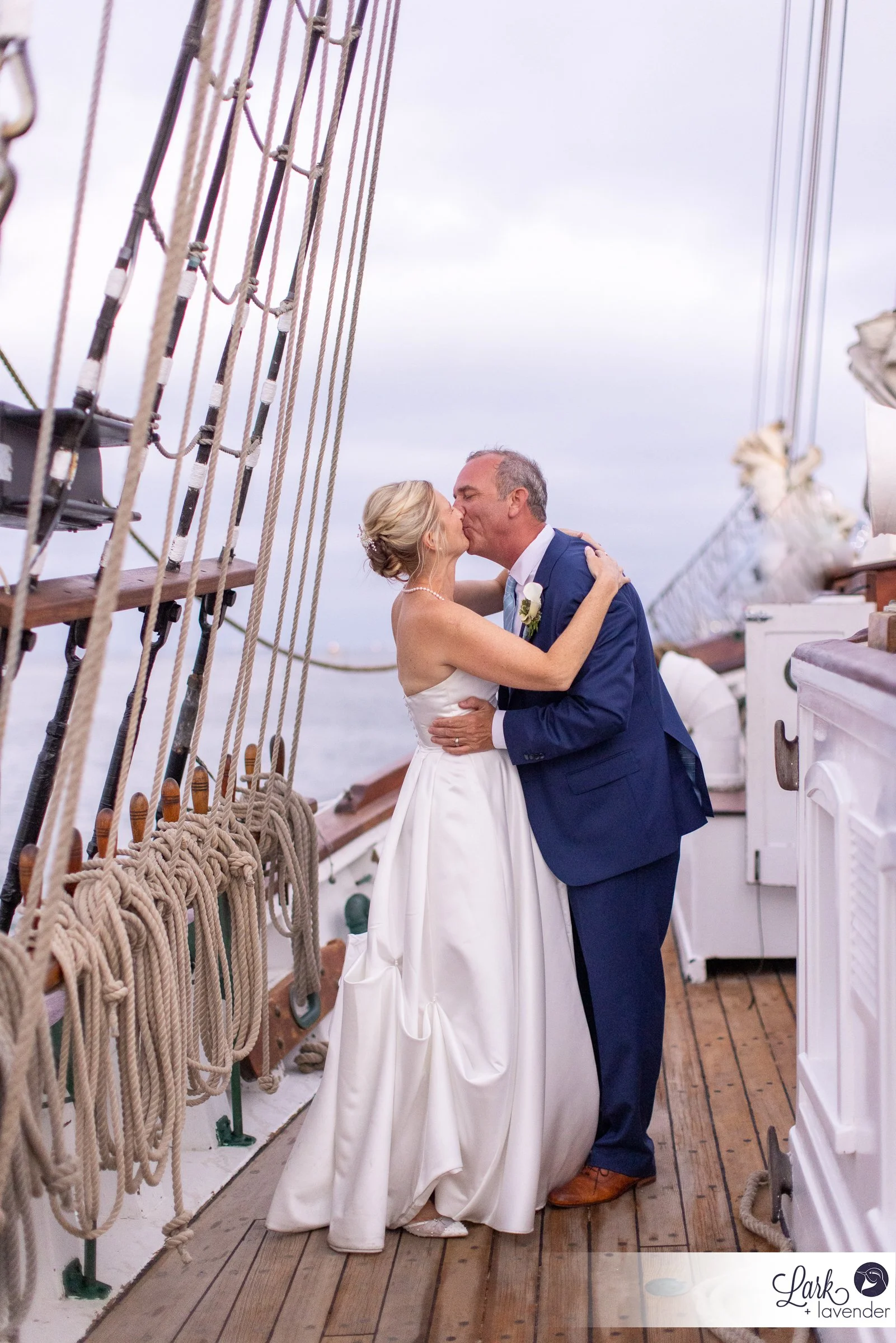 Historic & Sea-Worthy Tall Ship & Parker's Lighthouse Wedding in the Long Beach Harbor, CA
