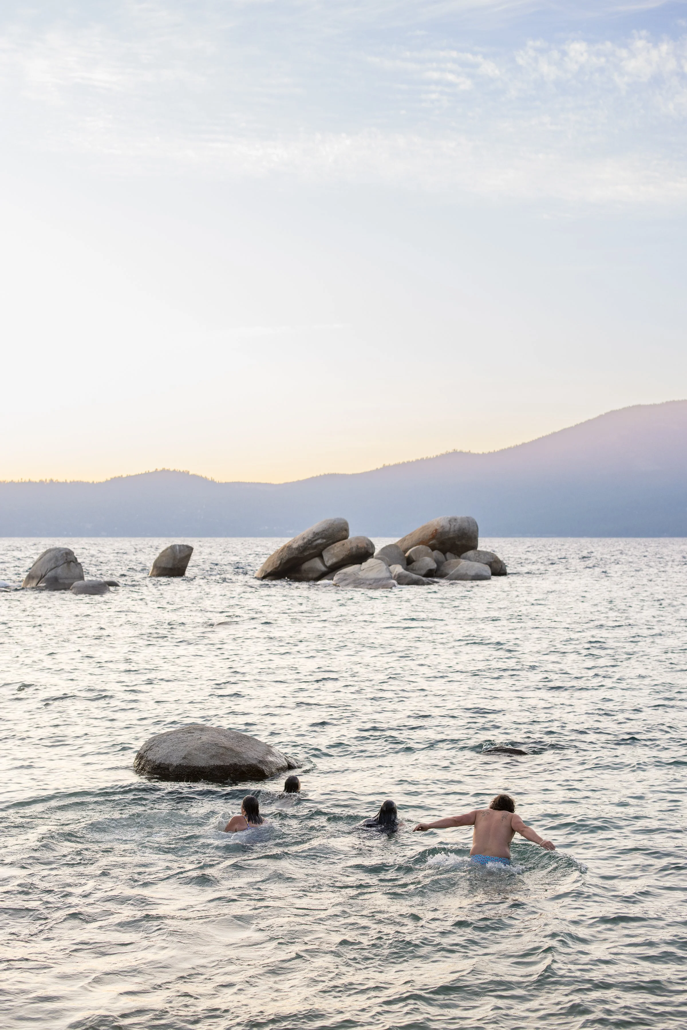 DIY Boho Chic Wedding in Sand Harbor, Lake Tahoe, CA