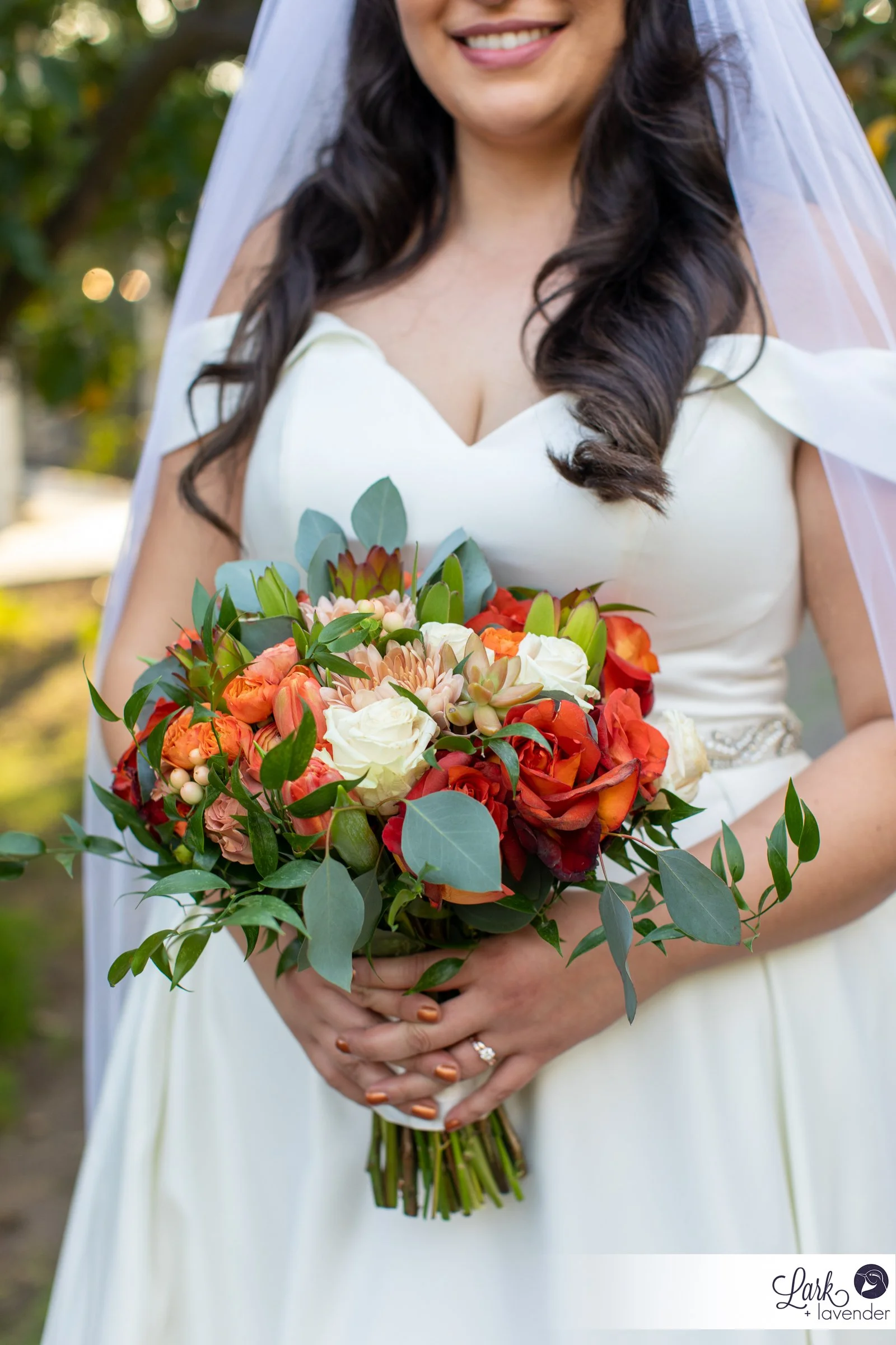Beautiful Holy Family Catholic Church & Festive Heritage Museum of Orange County wedding in Santa Ana, CA