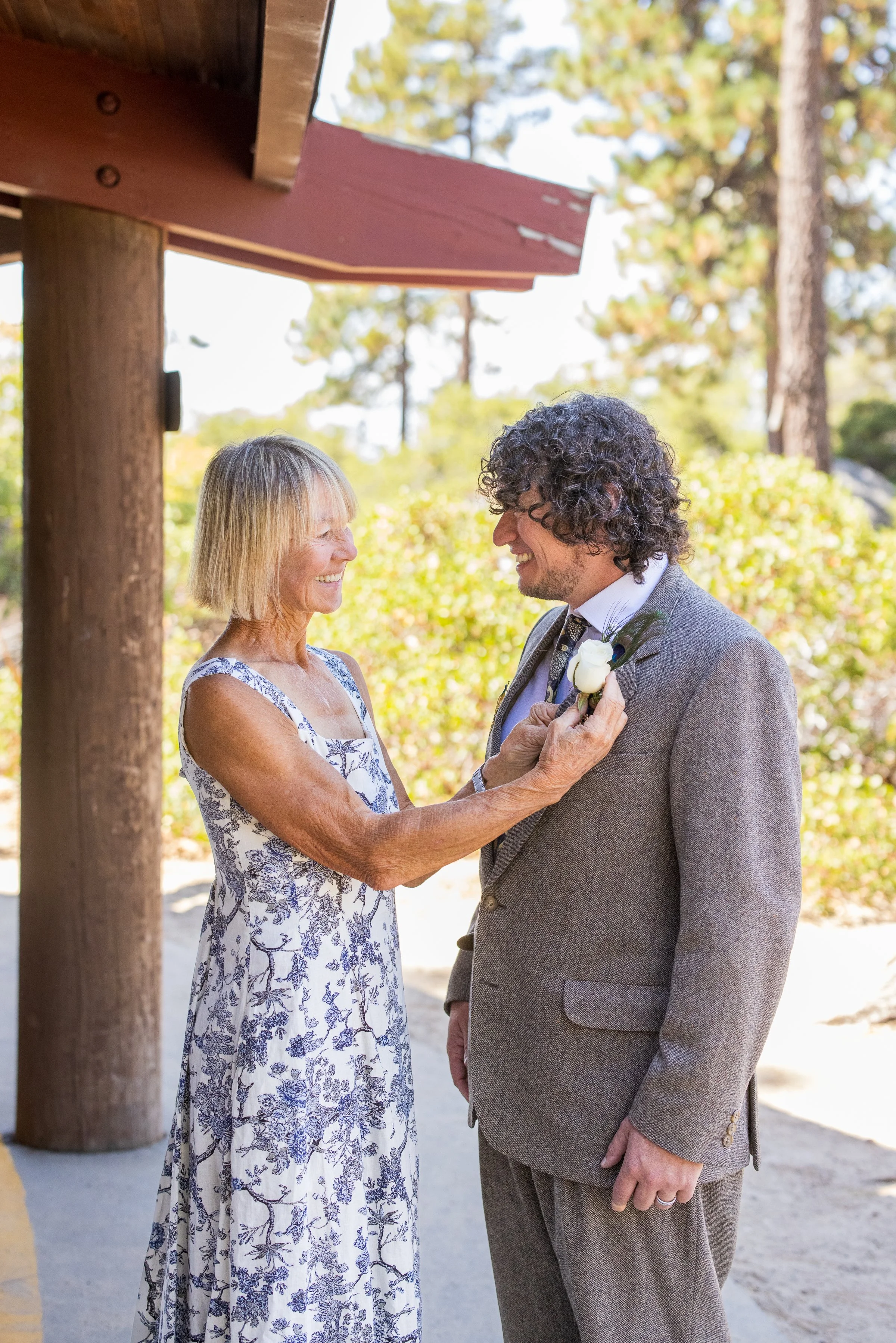 DIY Boho Chic Wedding in Sand Harbor, Lake Tahoe, CA