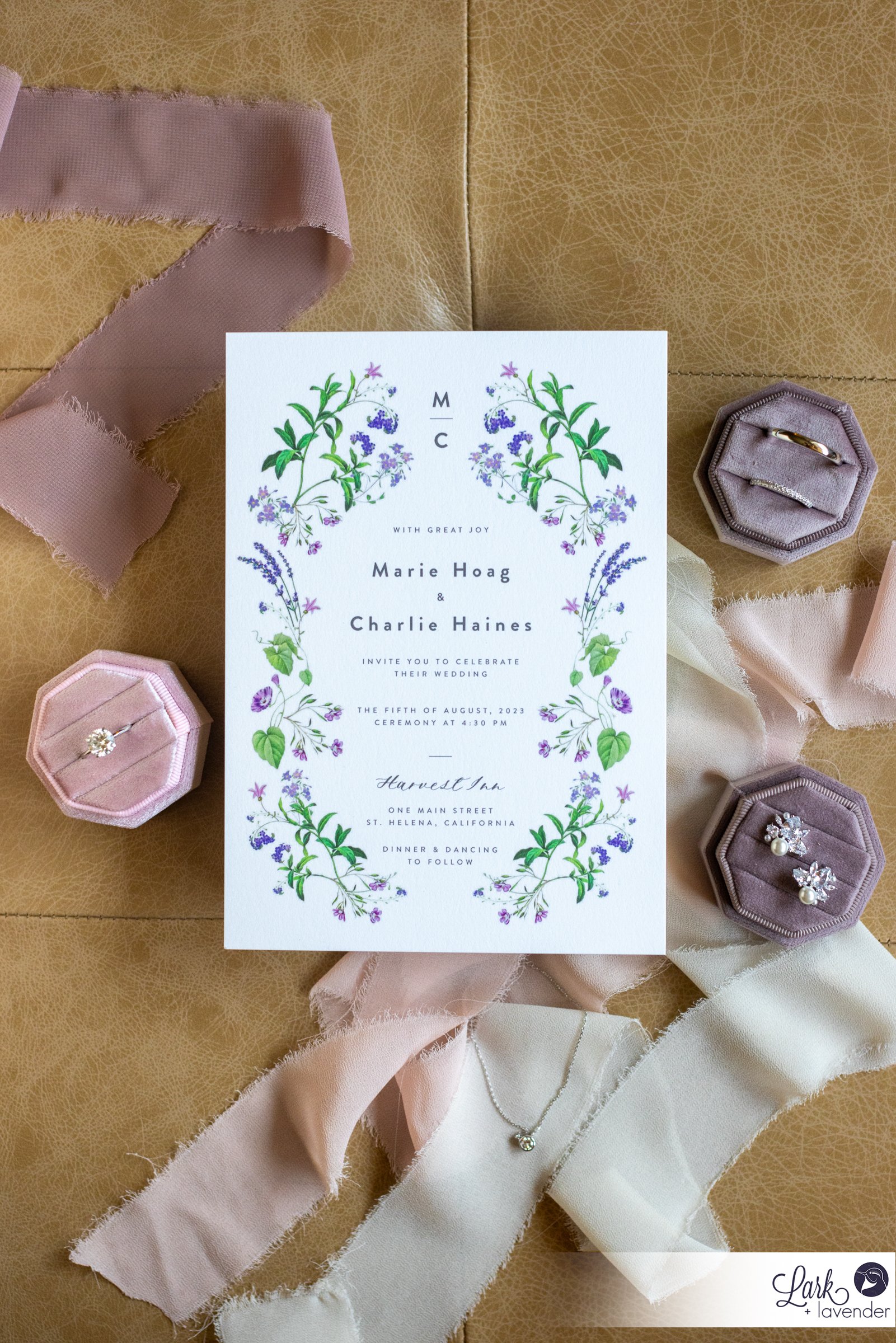 Evergreen Harvest Inn Napa Wedding in St. Helena, CA