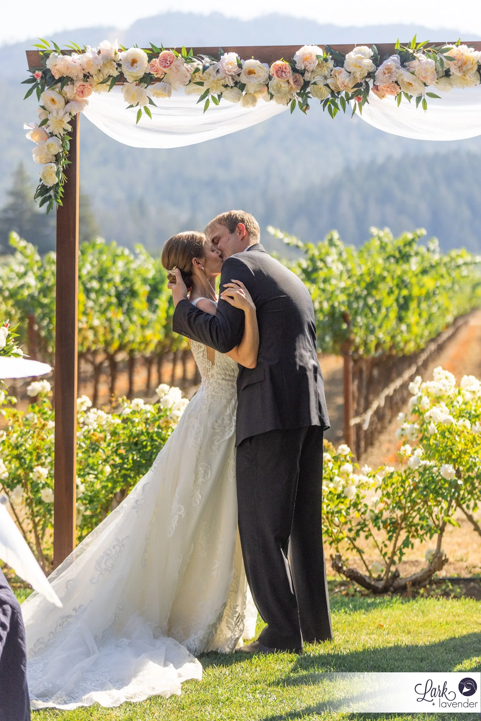 Evergreen Harvest Inn Napa Wedding in St. Helena, CA