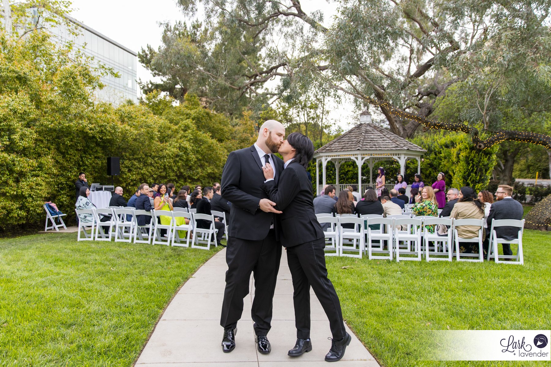 Springtime LGBTQ+ University Club at UCI Wedding in Irvine, CA