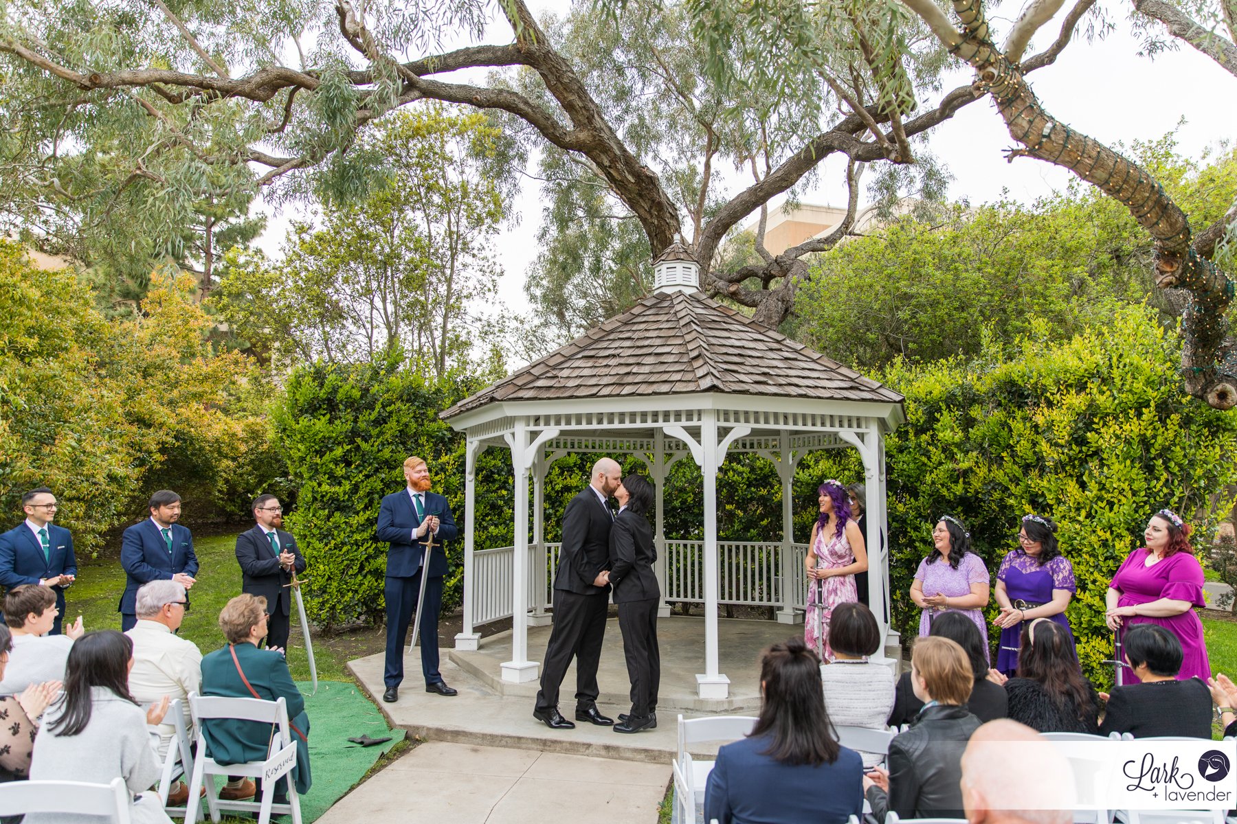 Springtime LGBTQ+ University Club at UCI Wedding in Irvine, CA