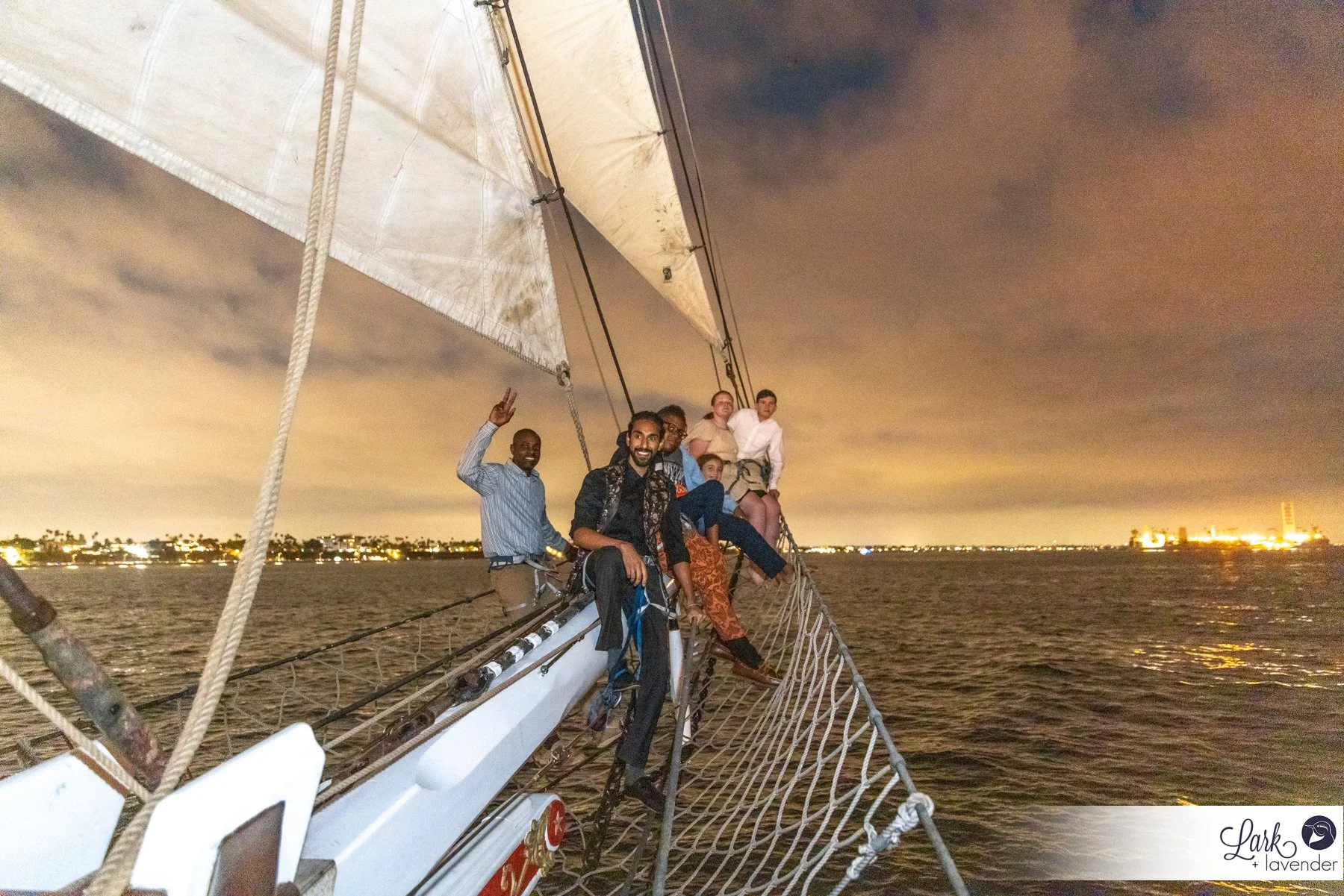 Historic & Sea-Worthy Tall Ship & Parker's Lighthouse Wedding in the Long Beach Harbor, CA