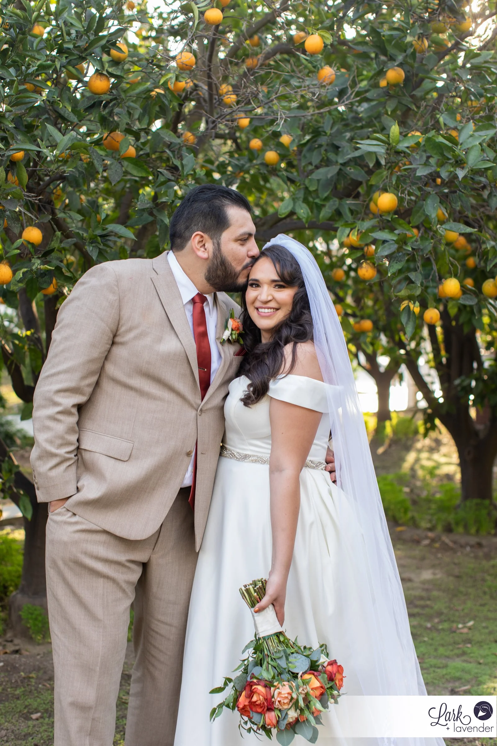 Beautiful Holy Family Catholic Church & Festive Heritage Museum of Orange County wedding in Santa Ana, CA
