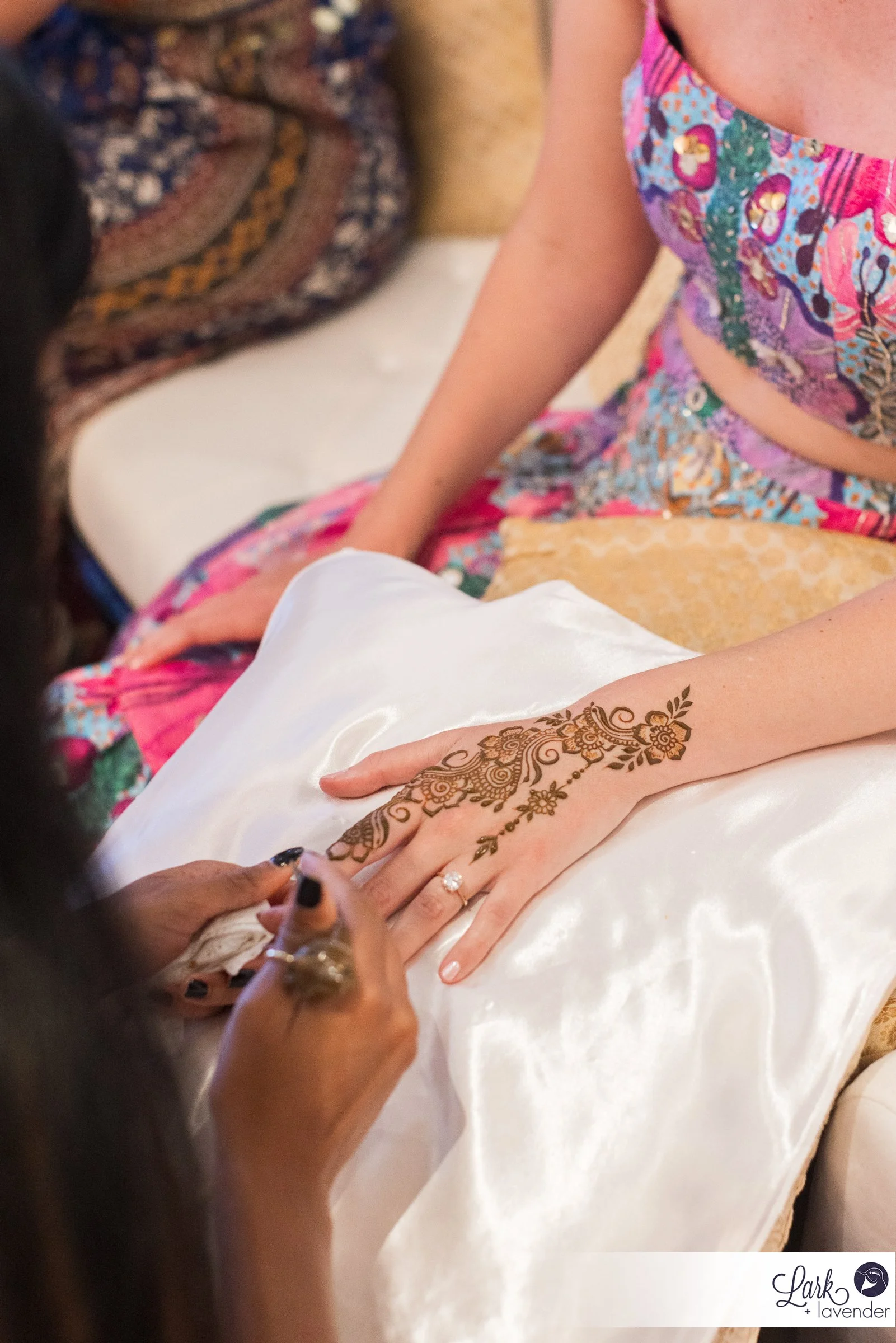 Colorful & Festive Mehndi & South Asian Chevy Chase Country Club Wedding in Glendale, CA